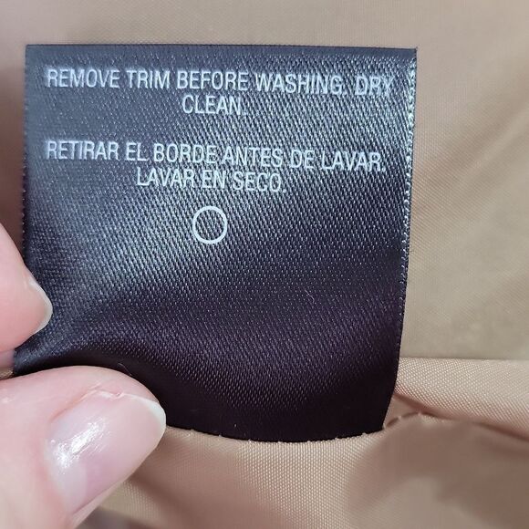 Covington. Contempo Camel Coat with Faux Fur Collar. Size Small. NWT - Picture 8 of 11